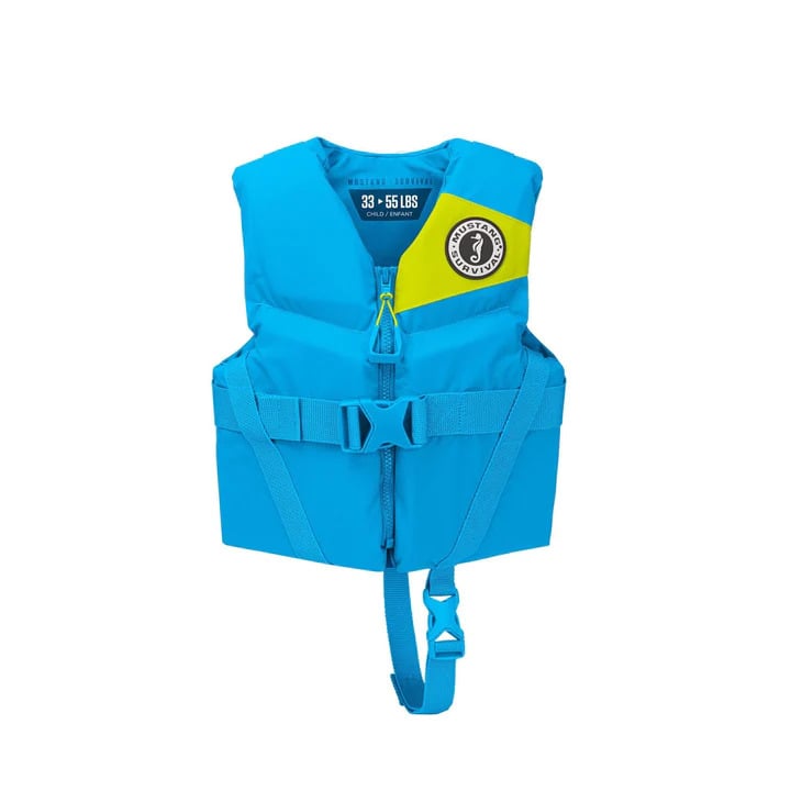 Rev Child Foam Vest (Azure- Blue)