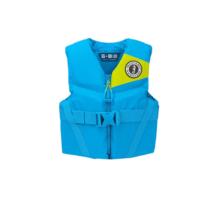 Rev Youth Foam Vest (Azure- Blue)