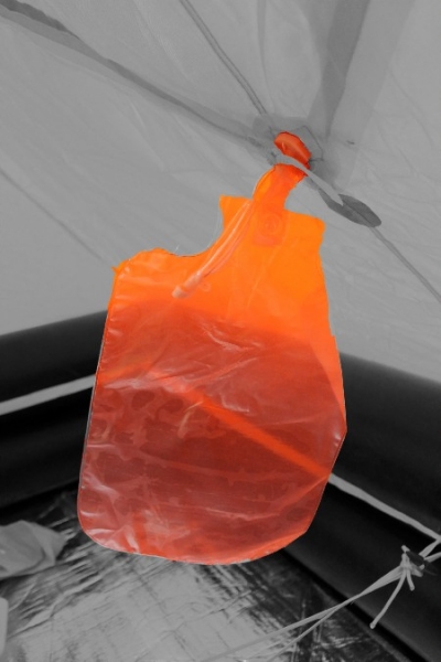 Ocean Standard rainwater collection bag