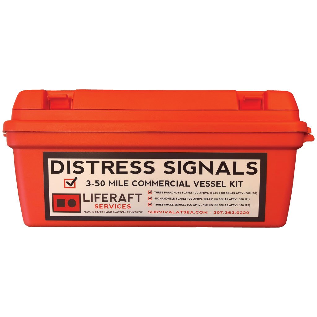 3-50 Mile Commercial Vessel Distress Signal Kit