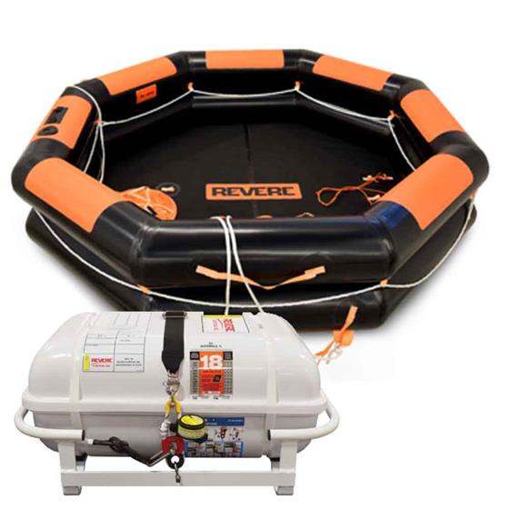 Revere USCG Approved IBA (Inflatable Buoyant Apparatus) with Low Profile Container