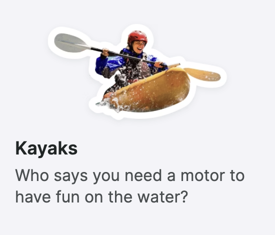 Equipment for Kayaking, Rafting, & Paddlesports
