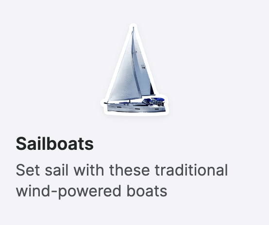 Equipment for Sailboat Rentals & Charters