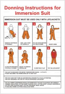 Immersion Suit Instructions