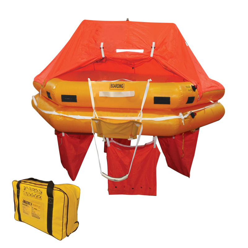 Lalizas Coastal Liferaft for 6 or 8 people Survival At Sea