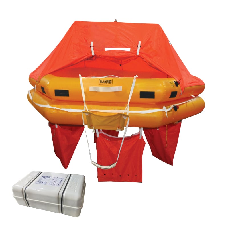 Lalizas Coastal Liferaft for 6 or 8 people Survival At Sea
