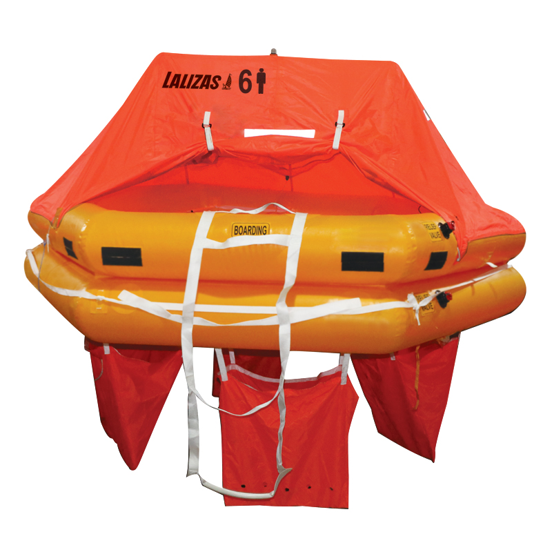 Lalizas Coastal Liferaft for 6 or 8 people Survival At Sea