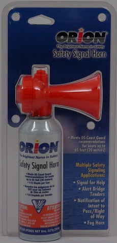 Orion air horn in packaging